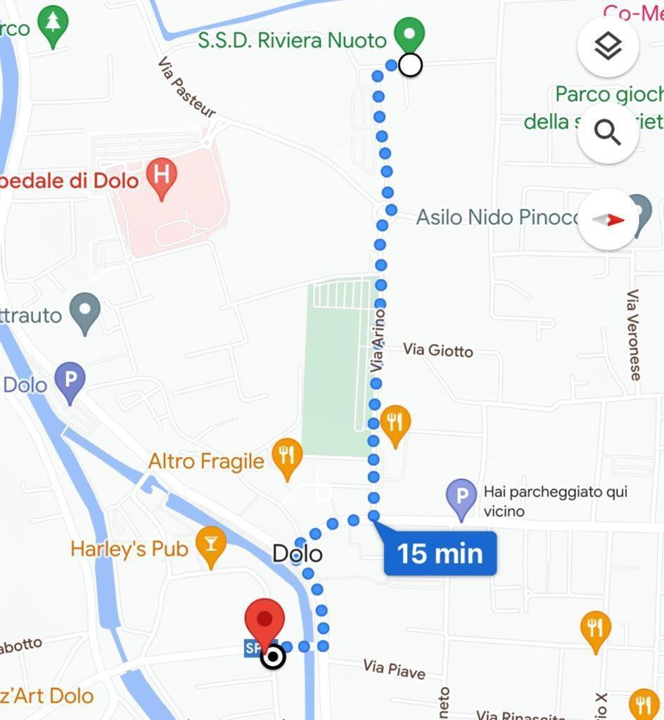 Apartament Erman House Mansarda Sulla Riviera Del Brenta Venezia Dolo Zewnętrze zdjęcie